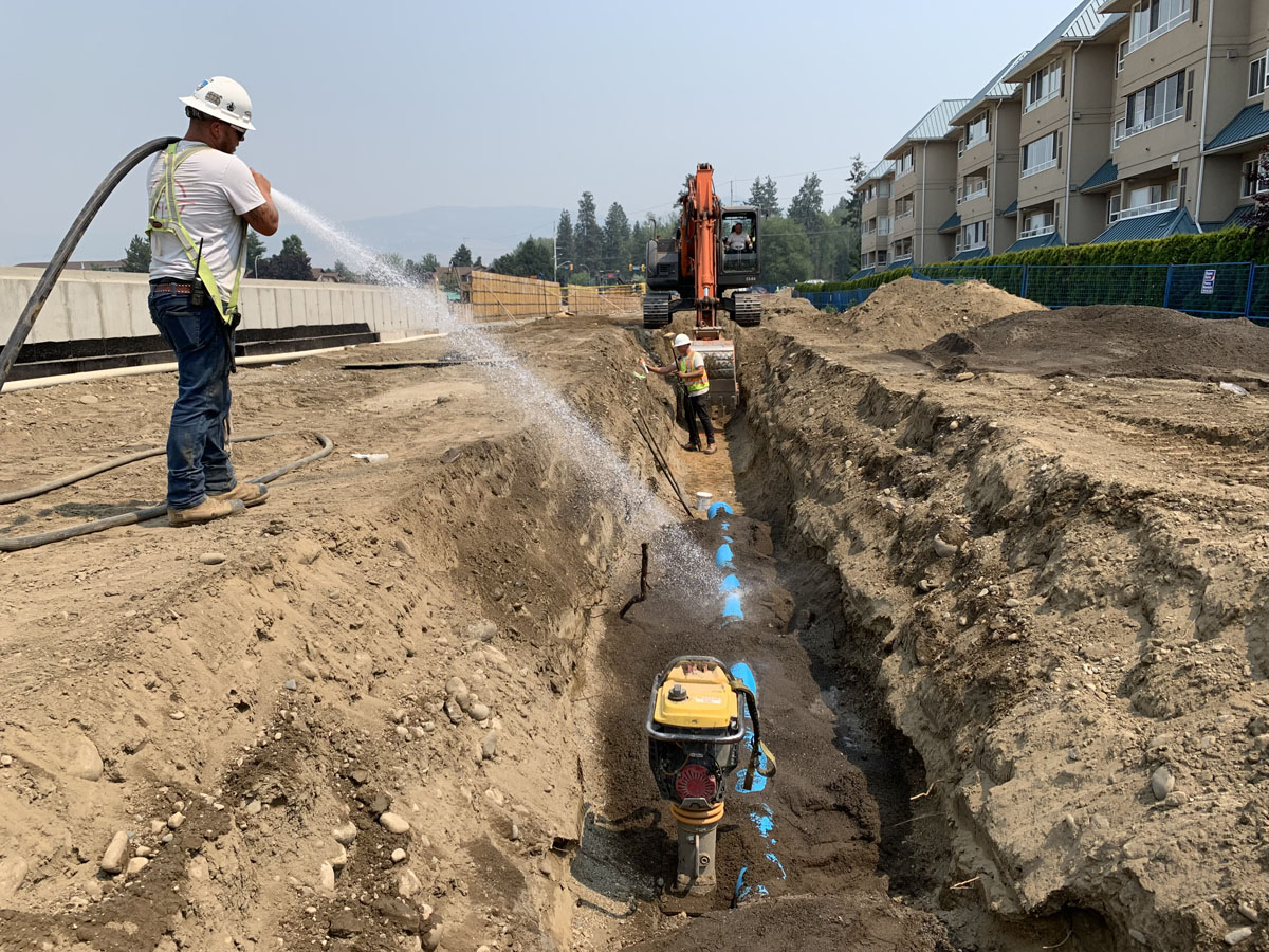 Kelowna Costco Onsite Civil Excavating